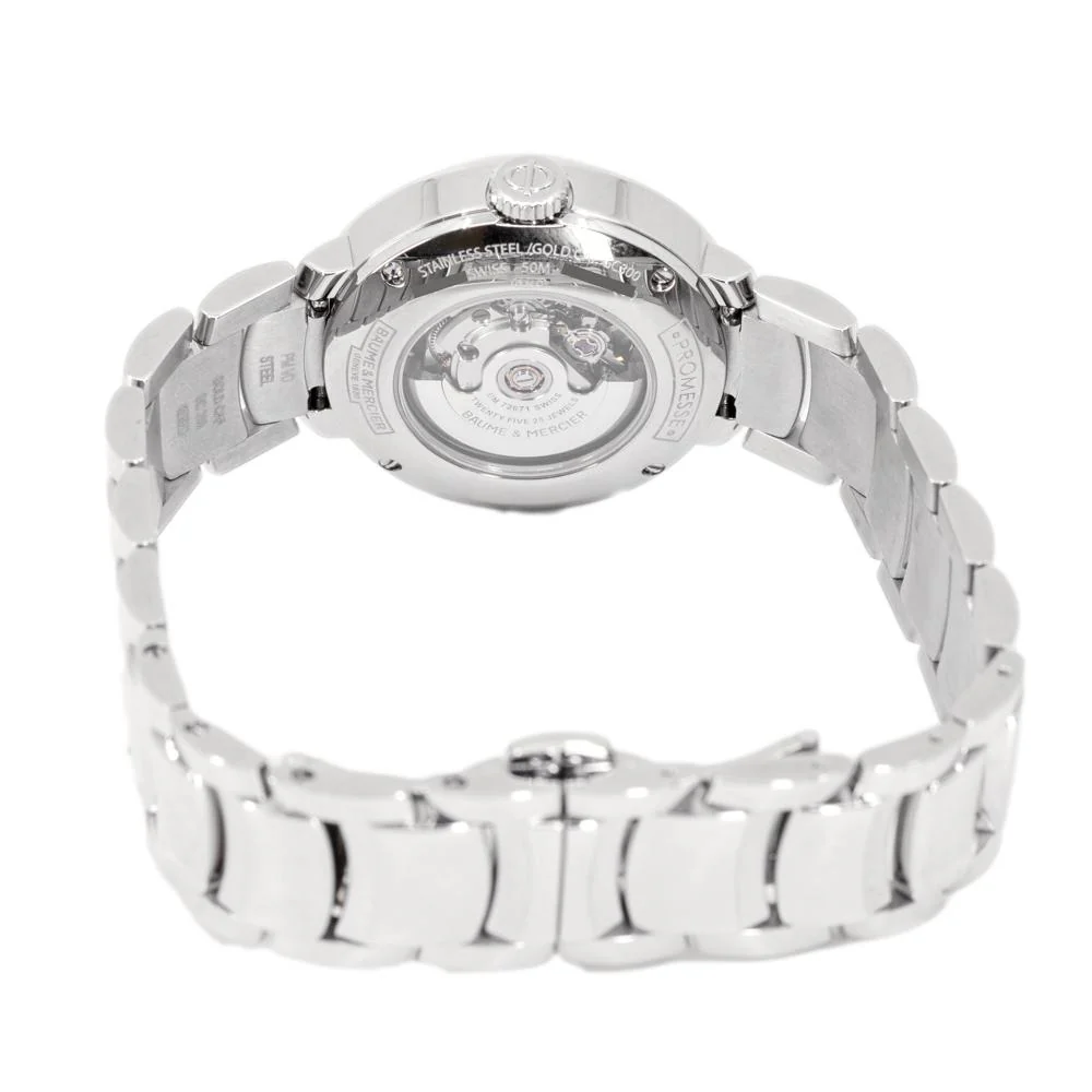 Baume & Mercier M0A10183 Promesse Automatic Woman's Watch - Image 3