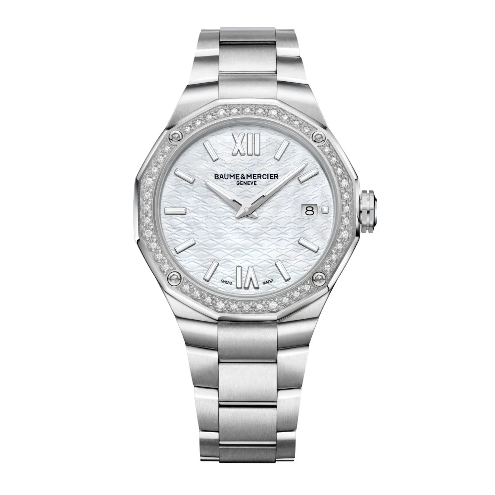 Baume & Mercier M0A10662 Riviera Quartz Woman's Watch - Image 2