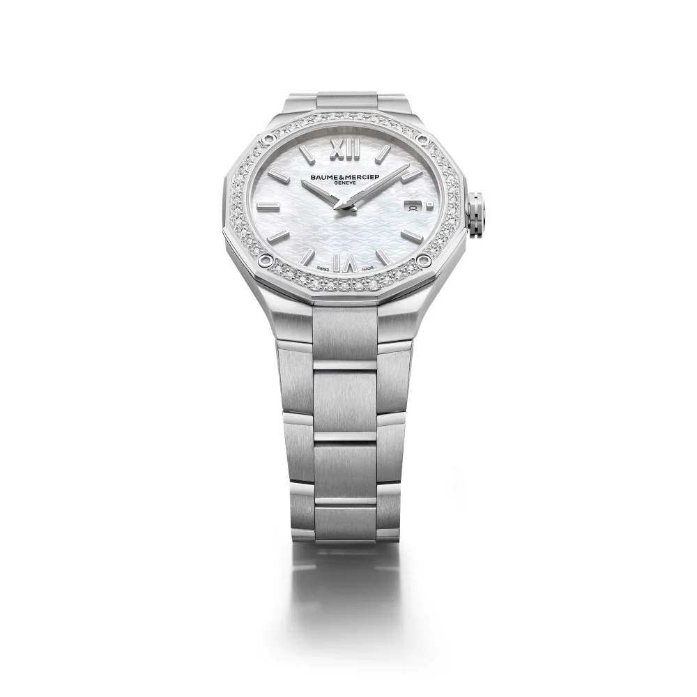 Baume & Mercier M0A10662 Riviera Quartz Woman's Watch - Image 4
