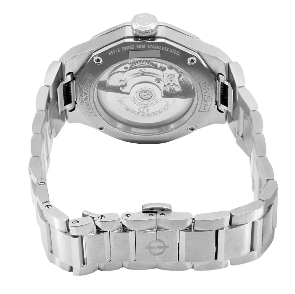 Baume & Mercier M0A10663 Riviera Automatic Woman's Watch - Image 5