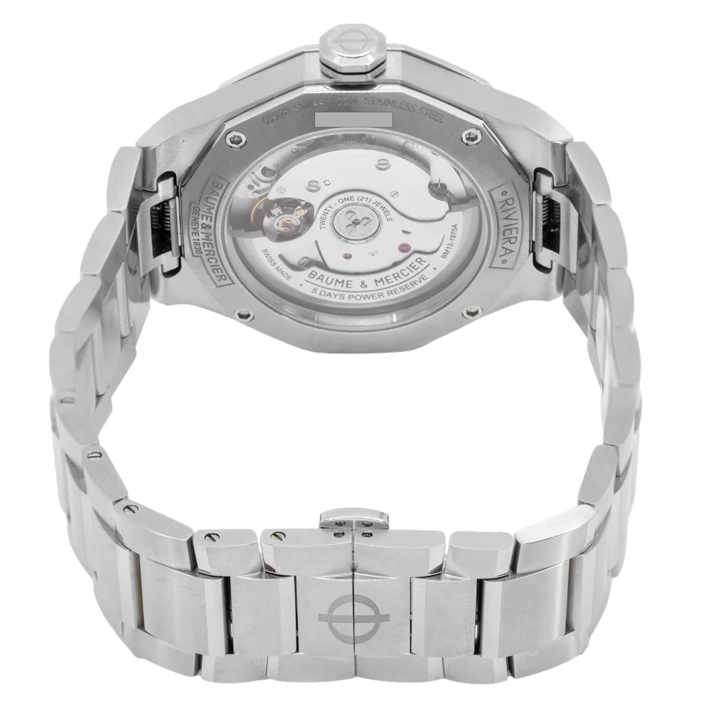 Baume & Mercier M0A10715 Riviera Automatic Men's Watch - Image 5