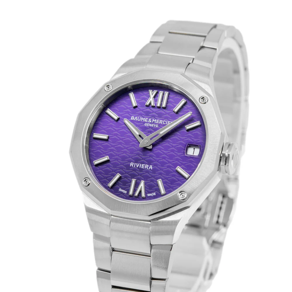 Baume & Mercier M0A10728 Riviera Quartz Woman's Watch - Image 10