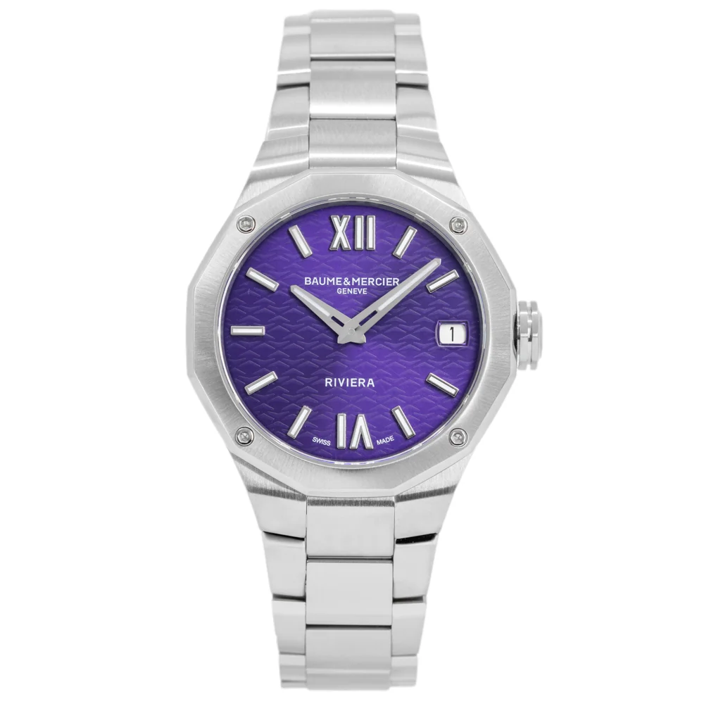 Baume & Mercier M0A10728 Riviera Quartz Woman's Watch - Image 2