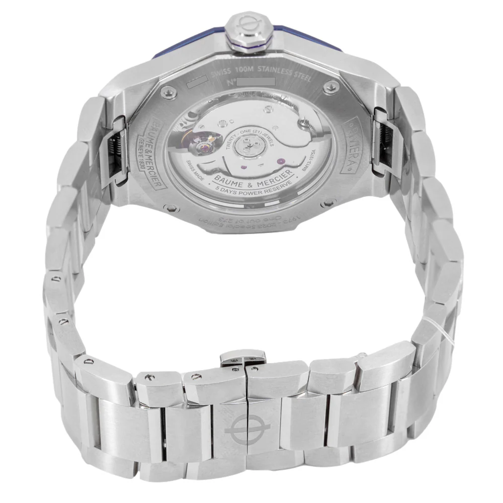 Baume & Mercier M0A10749 Riviera Automatic Men's Watch - Image 5