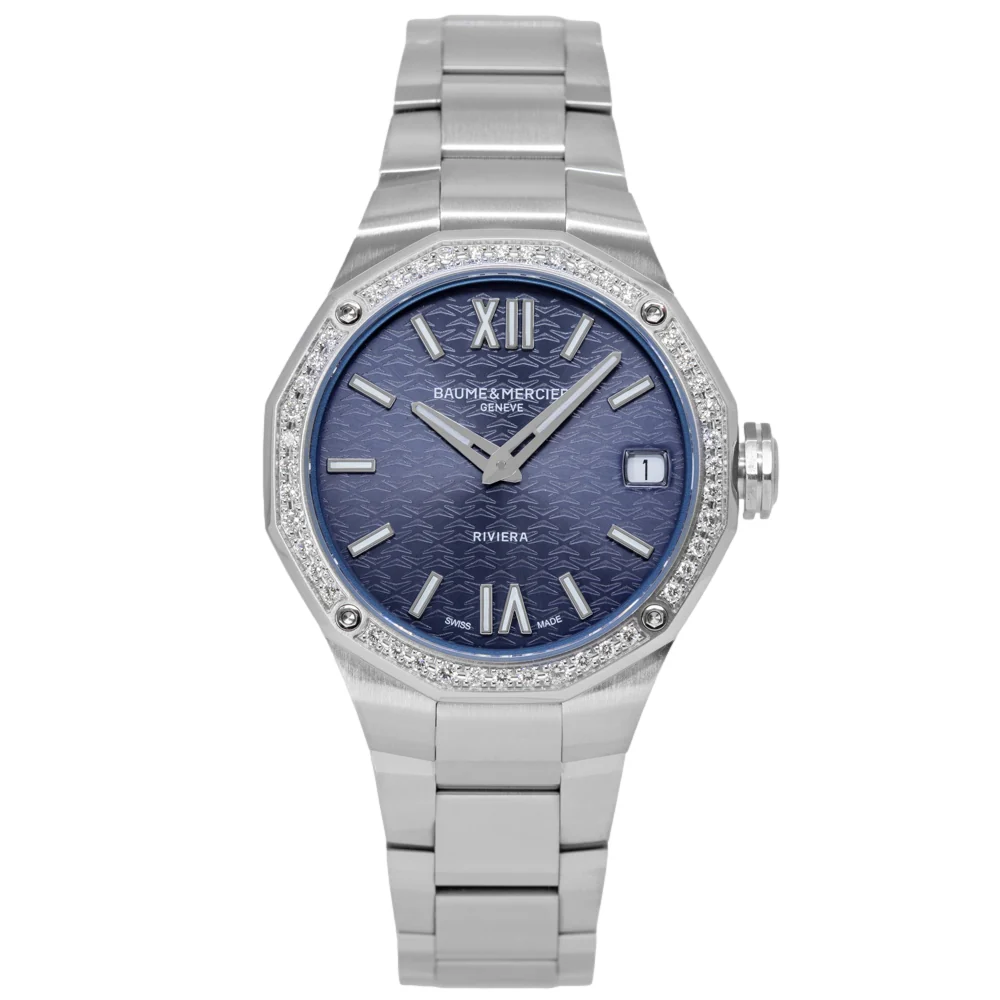 Baume & Mercier M0A10765 Riviera Quartz Woman's Watch - Image 2