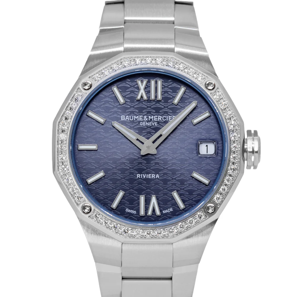 Baume & Mercier M0A10765 Riviera Quartz Woman's Watch - Image 3