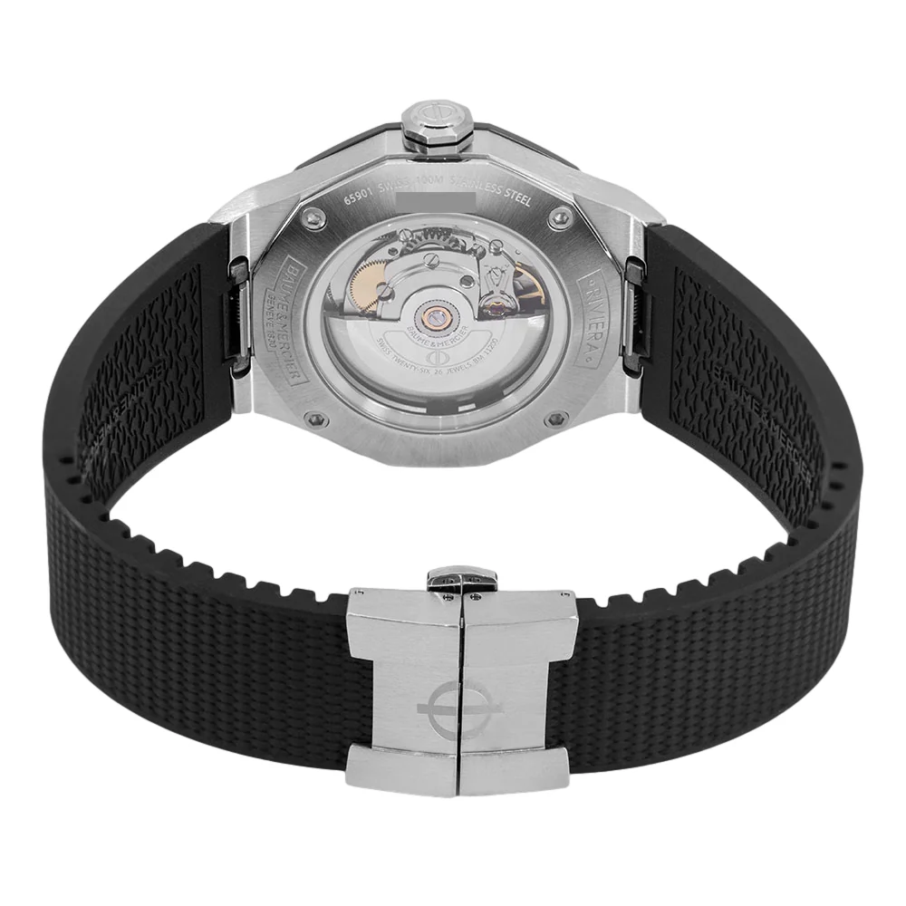 Baume & Mercier M0A10768 Riviera Automatic Men's Watch - Image 5