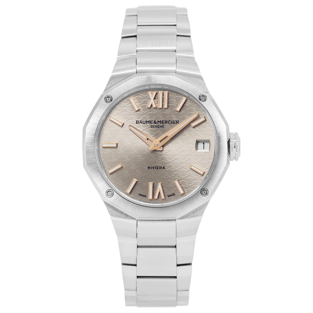 Baume & Mercier M0A10810 Riviera Quartz Woman's Watch - Image 2