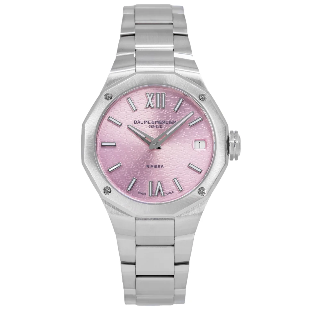 Baume & Mercier M0A10812 Riviera Quartz Woman's Watch - Image 2
