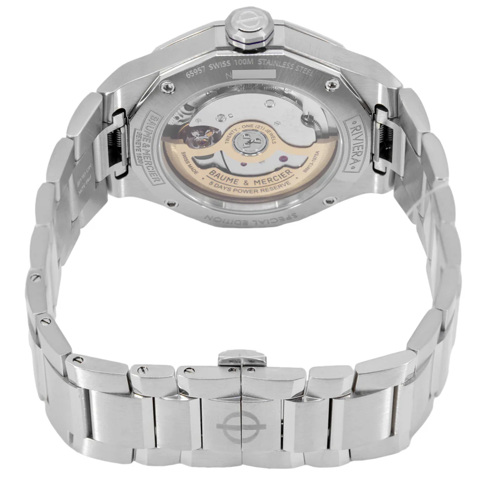Baume & Mercier M0A10822 Riviera Automatic Men's Watch - Image 5