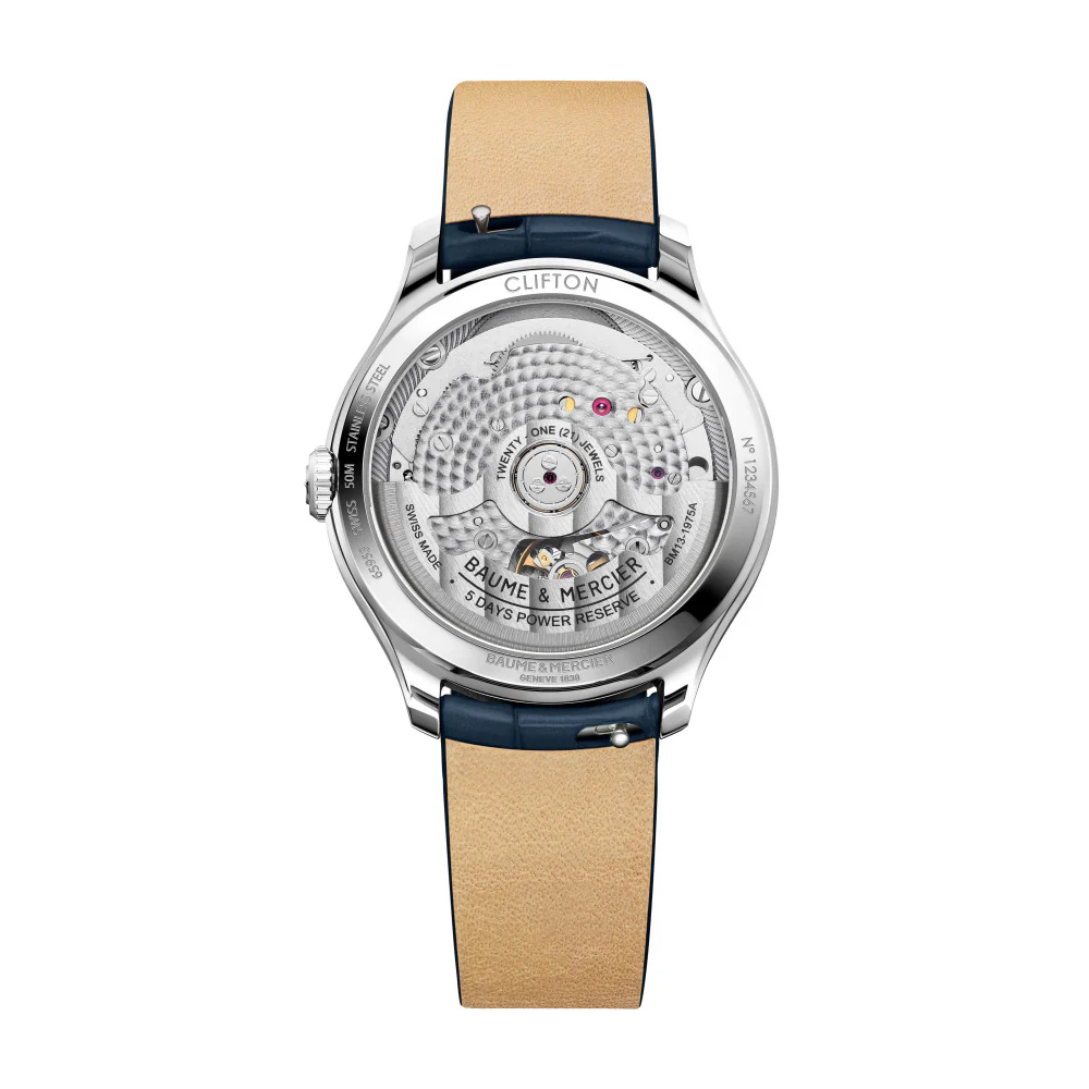 Baume & Mercier M0A10833 Clifton Automatic Woman's Watch - Image 2