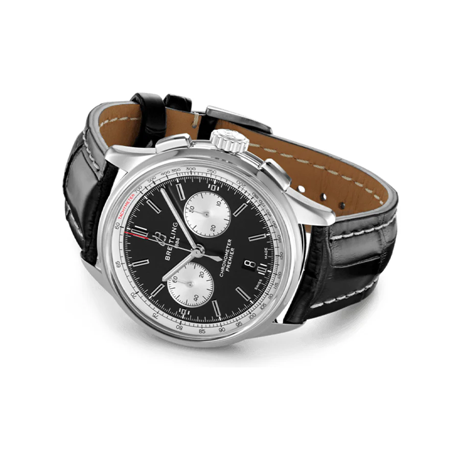 Breitling AB0118371B1P1 Premier Chrono Black Dial Watch - Image 3