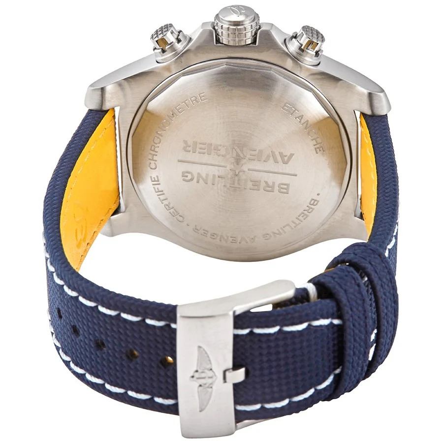 Breitling Men's A13317101C1X1 Avenger Chrono Blue Dial Watch - Image 2