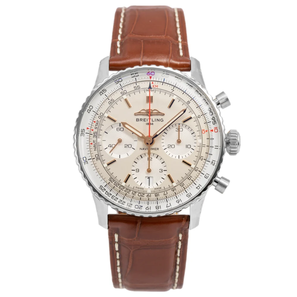 Breitling Men's AB0139211G1P1 Navitimer B01 Chronograph 41 - Image 3