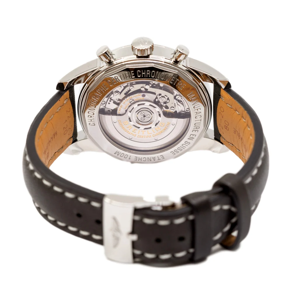 Breitling Men's AB015212BF26435 Transocean Chrono Watch - Image 3