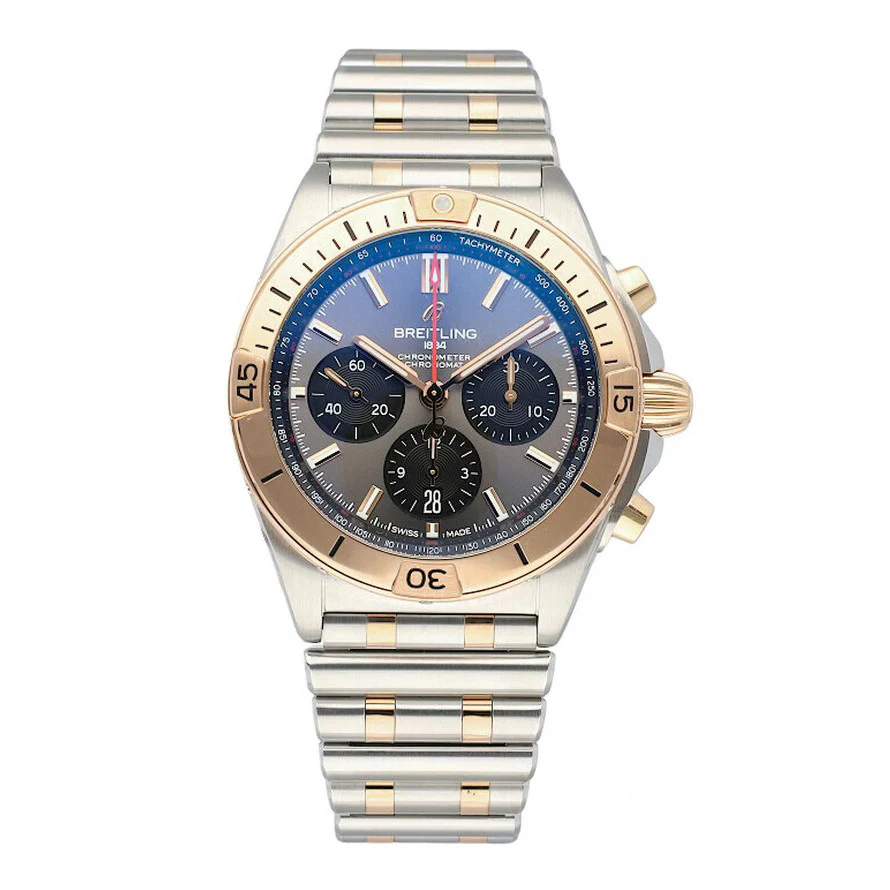 Breitling UB0134101B1U1 Chronomat Anthracite Dial Watch