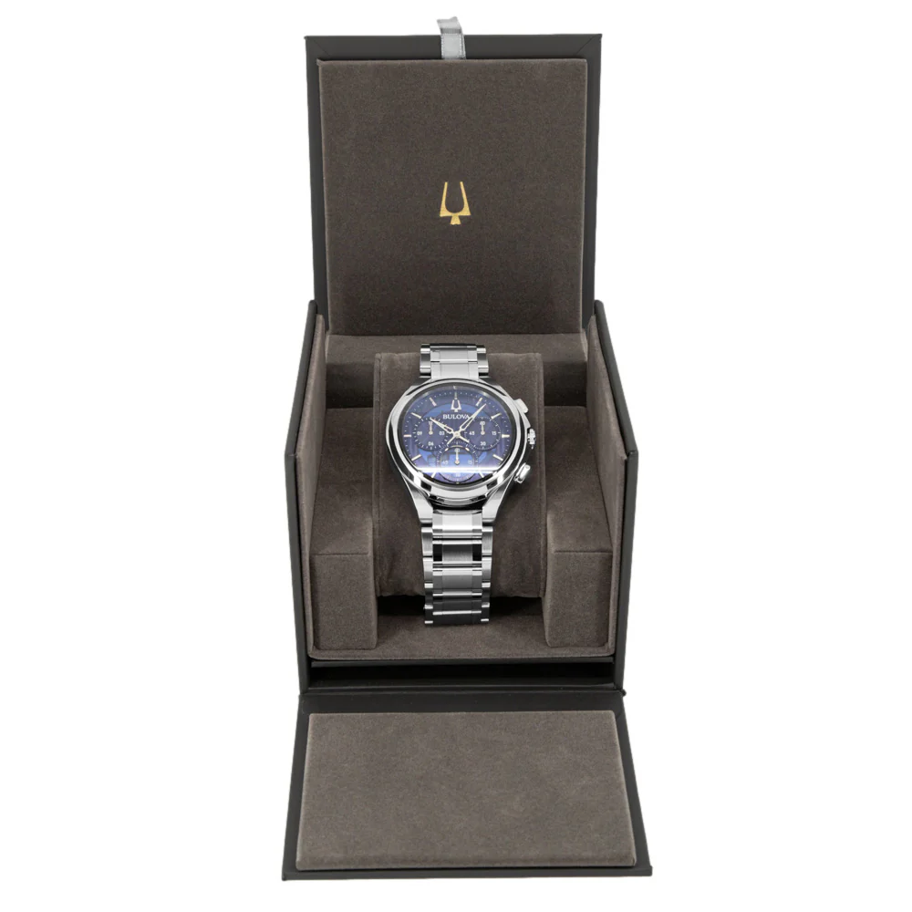 Bulova 96A302 Curv Dress Quartz Men's Watch - Image 8