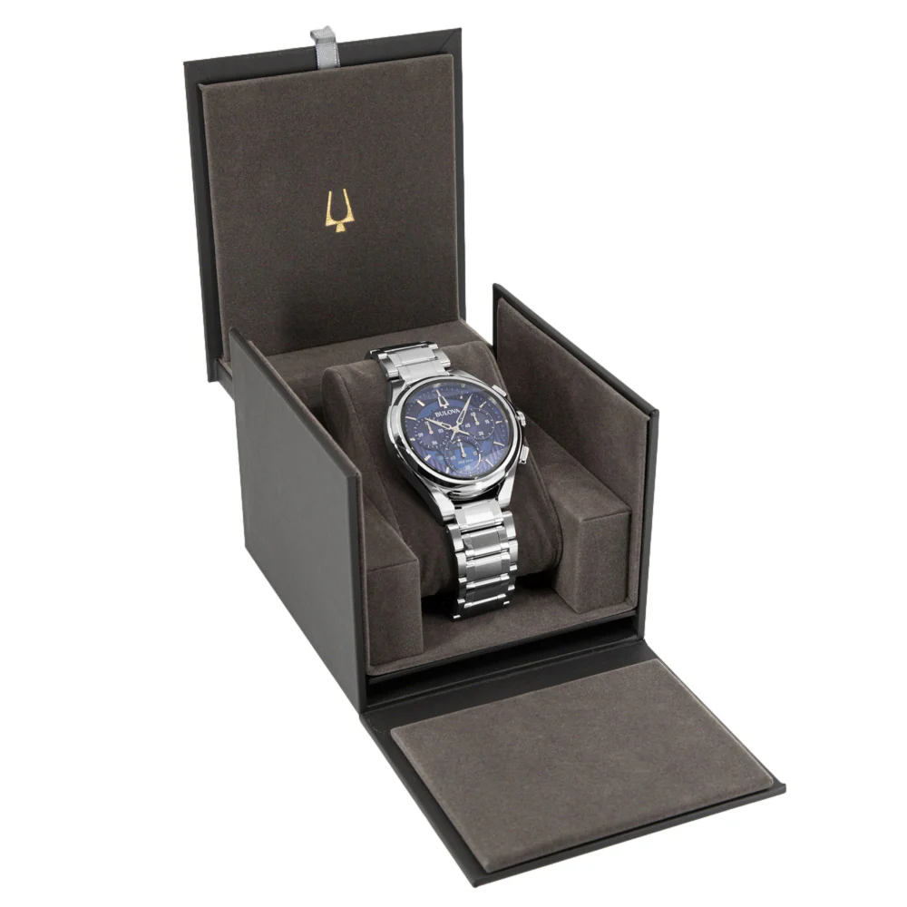 Bulova 96A302 Curv Dress Quartz Men's Watch - Image 9