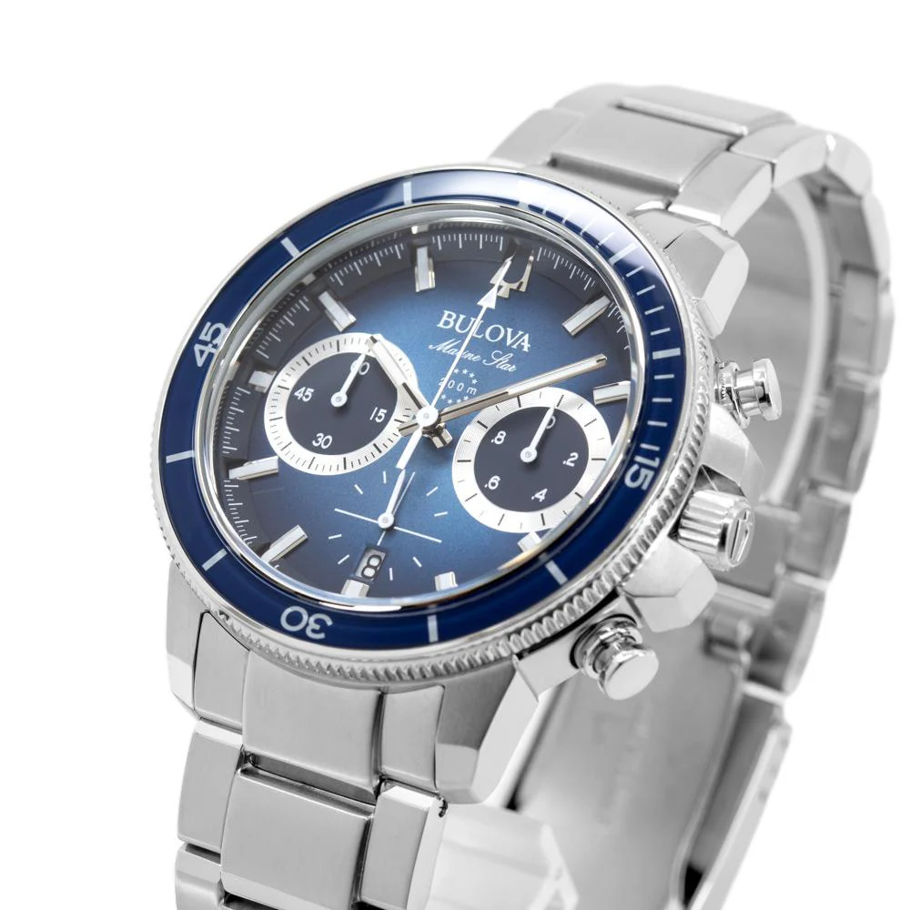 Bulova 96B380 Marine Star Quartz Men's Watch - Image 9