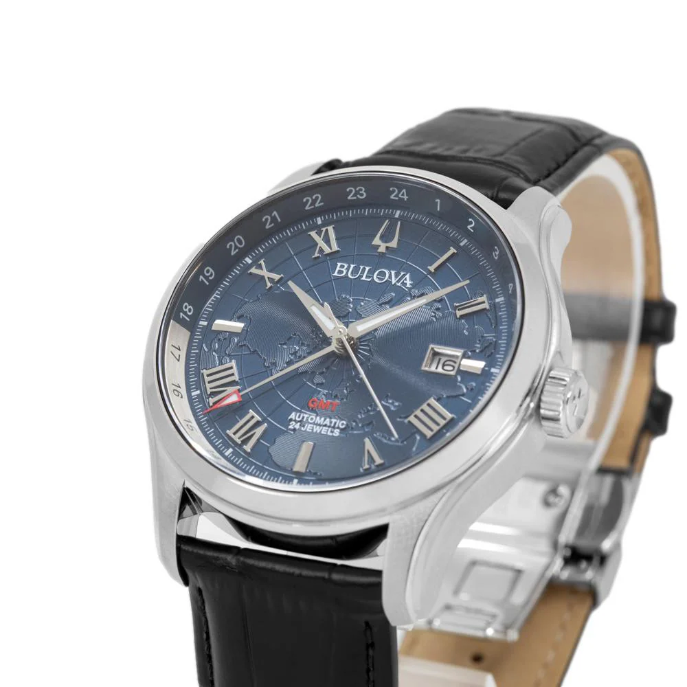 Bulova 96B385 Wilton Gmt Automatic Men's Watch - Image 10