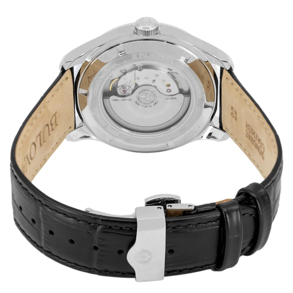 Bulova 96B385 Wilton Gmt Automatic Men's Watch - Image 5