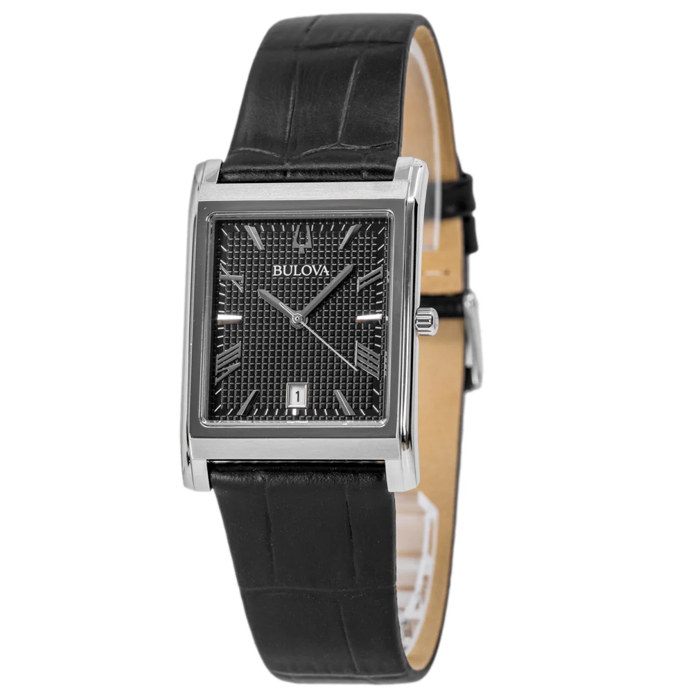 Bulova 96B445 Classic Rectangle Quartz Men's Watch