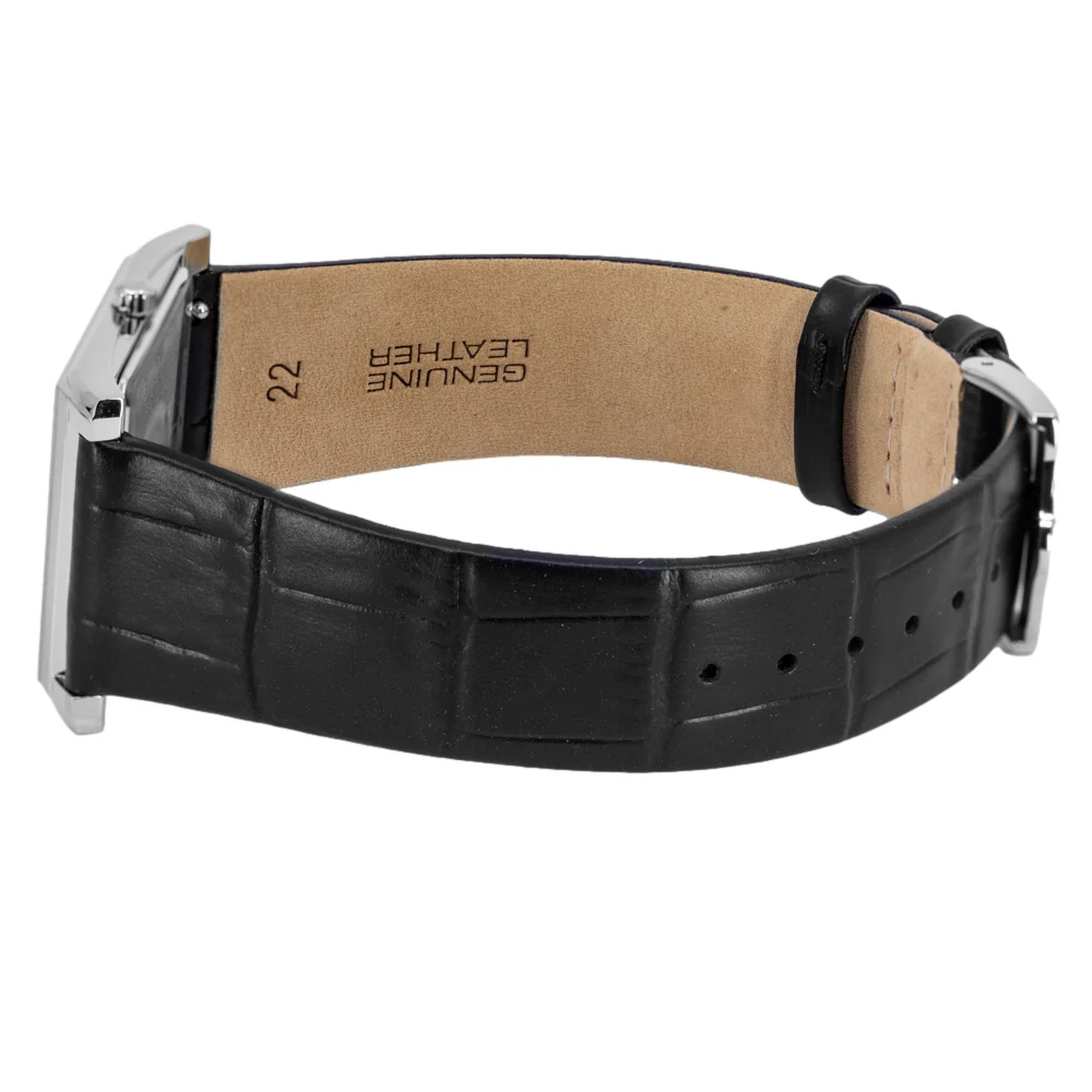 Bulova 96B445 Classic Rectangle Quartz Men's Watch - Image 4