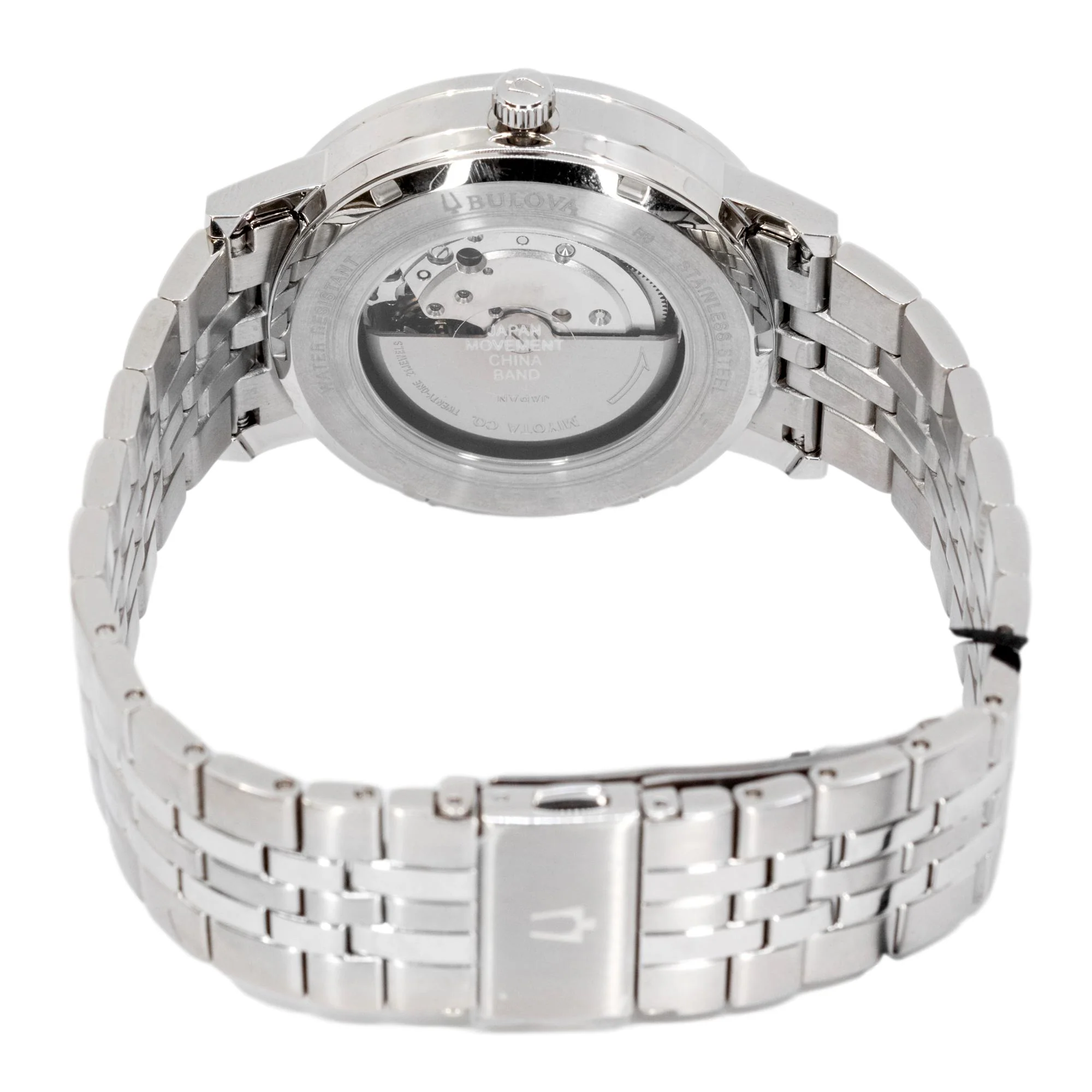 Bulova 96C140 American Clipper Automatic Men's Watch - Image 4