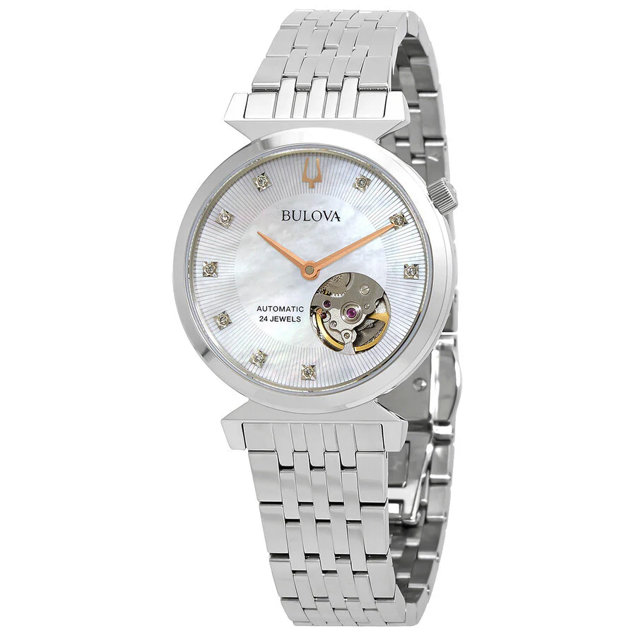Bulova 96P222 Regatta Automatic Woman's Watch