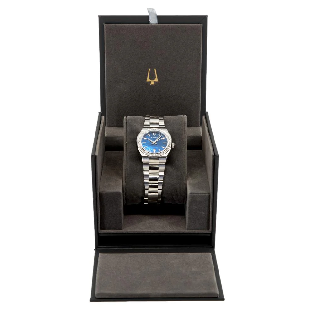 Bulova 96R246 Surveyor Lady Quartz Woman's Watch - Image 7
