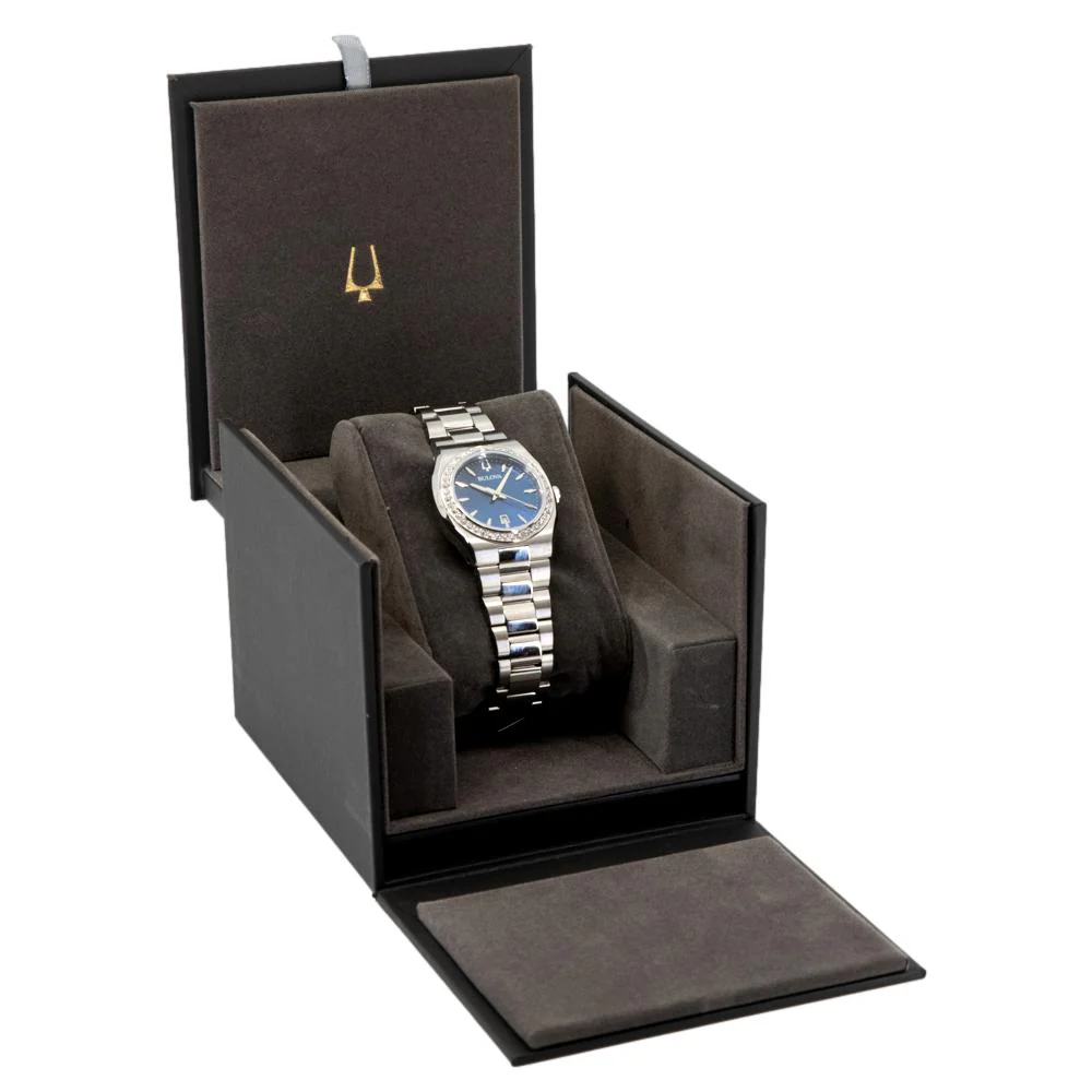 Bulova 96R246 Surveyor Lady Quartz Woman's Watch - Image 8