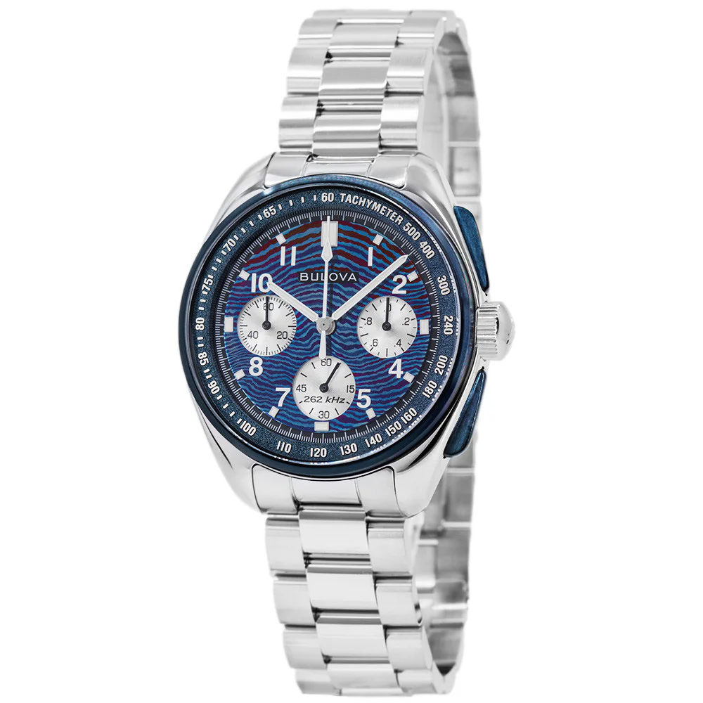 Bulova 98A329 Lunar Pilot Timascus Quartz Men's Watch