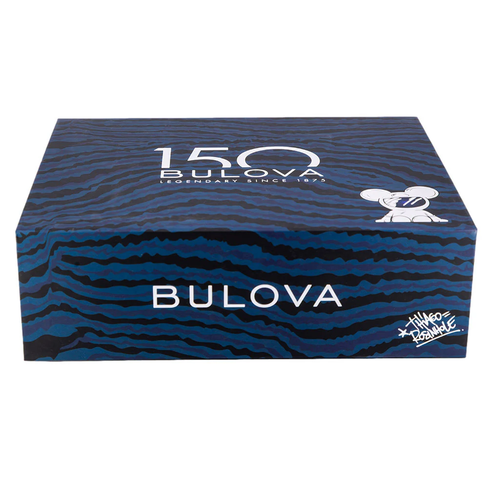 Bulova 98A329 Lunar Pilot Timascus Quartz Men's Watch - Image 6