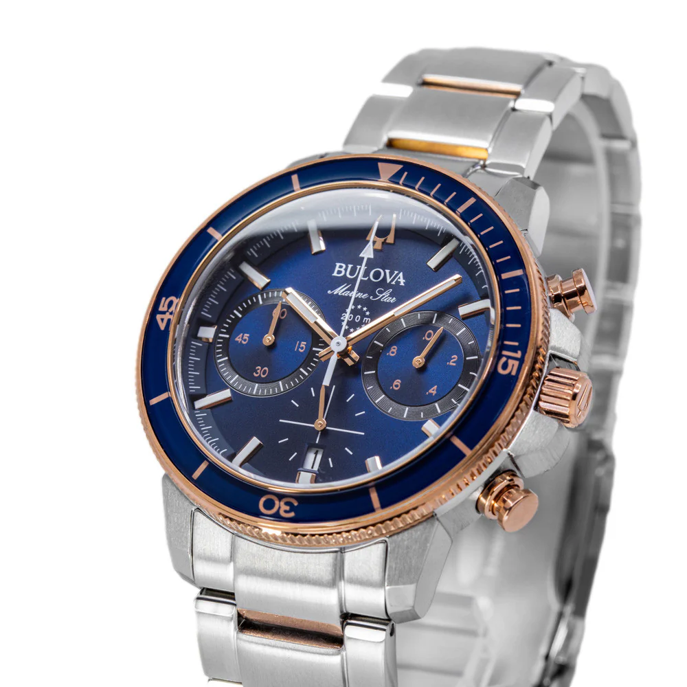 Bulova 98B301 Marine Star Quartz Men's Watch - Image 10