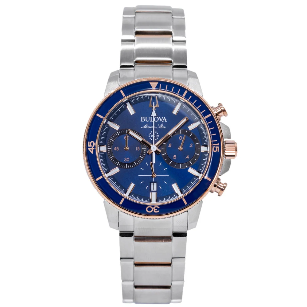 Bulova 98B301 Marine Star Quartz Men's Watch - Image 2