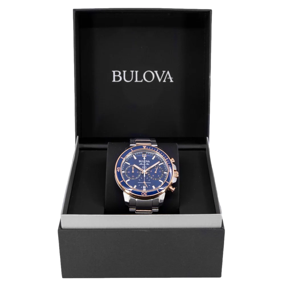 Bulova 98B301 Marine Star Quartz Men's Watch - Image 8