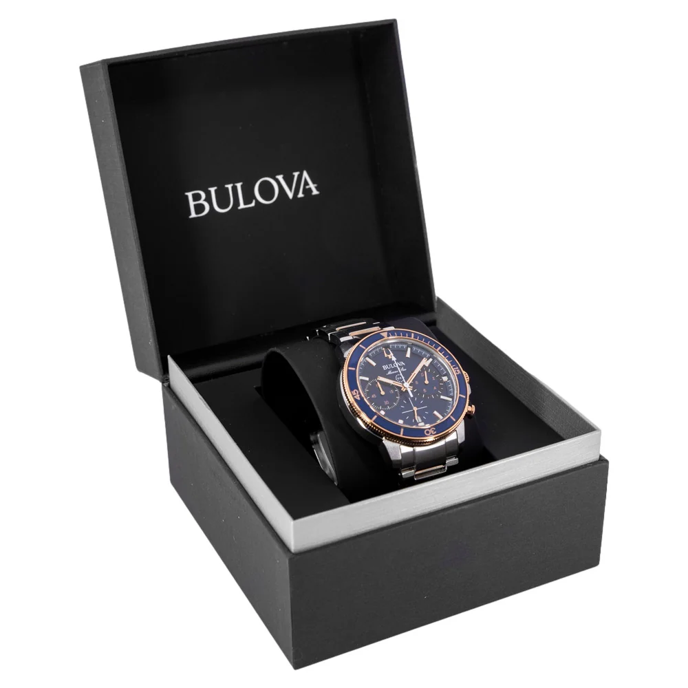 Bulova 98B301 Marine Star Quartz Men's Watch - Image 9