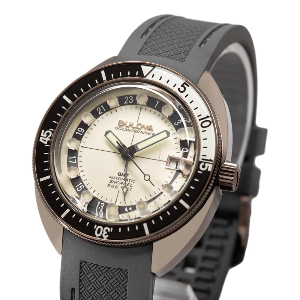 Bulova 98B407 Oceanographer Gmt Automatic Men's Watch - Image 10