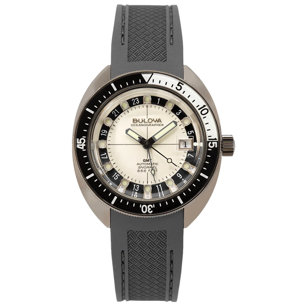 Bulova 98B407 Oceanographer Gmt Automatic Men's Watch - Image 2