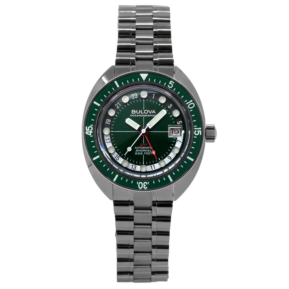 Bulova 98B415 Oceanographer Gmt Automatic Men's Watch - Image 2