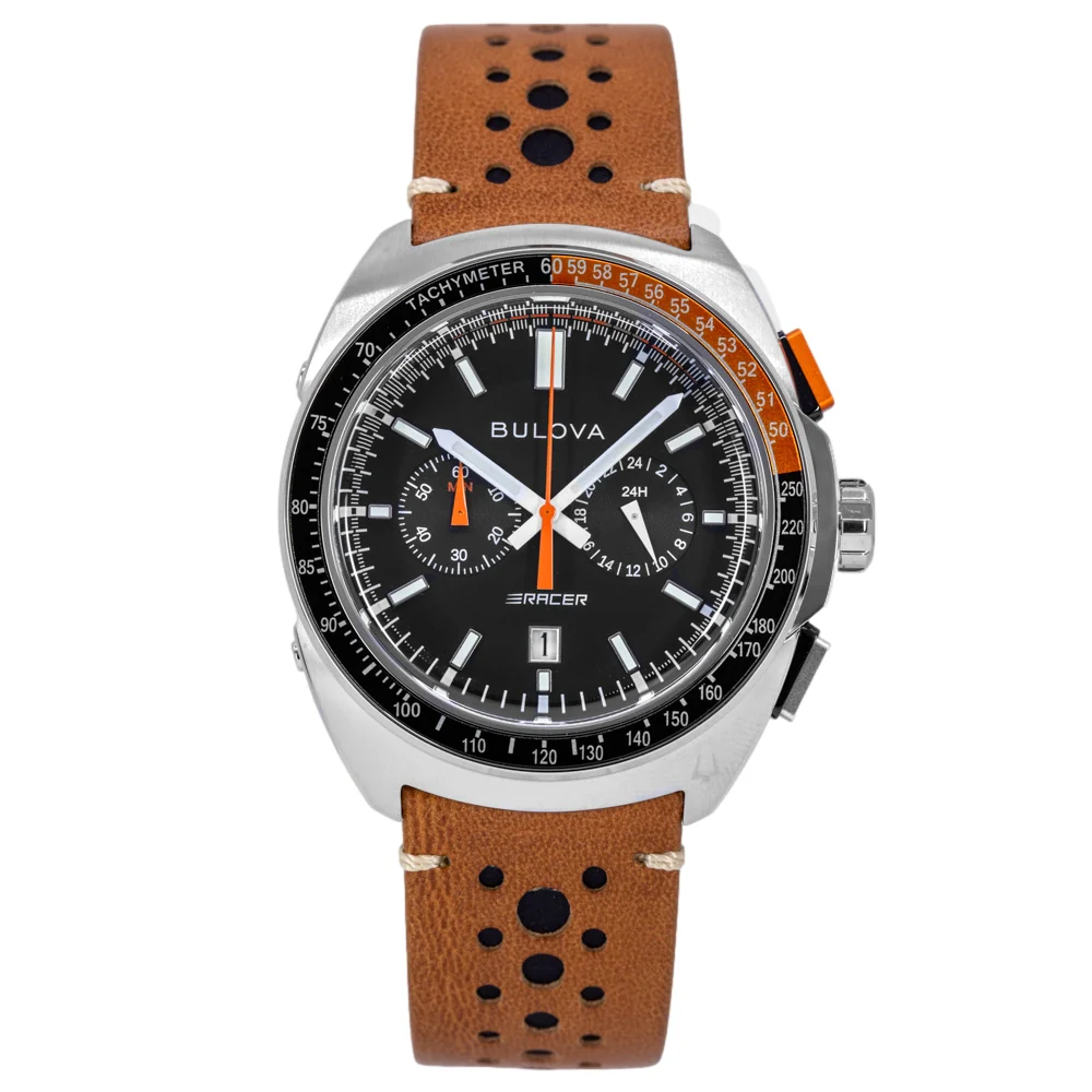 Bulova 98B427 Racer Chronograph Quartz Men's Watch - Image 3