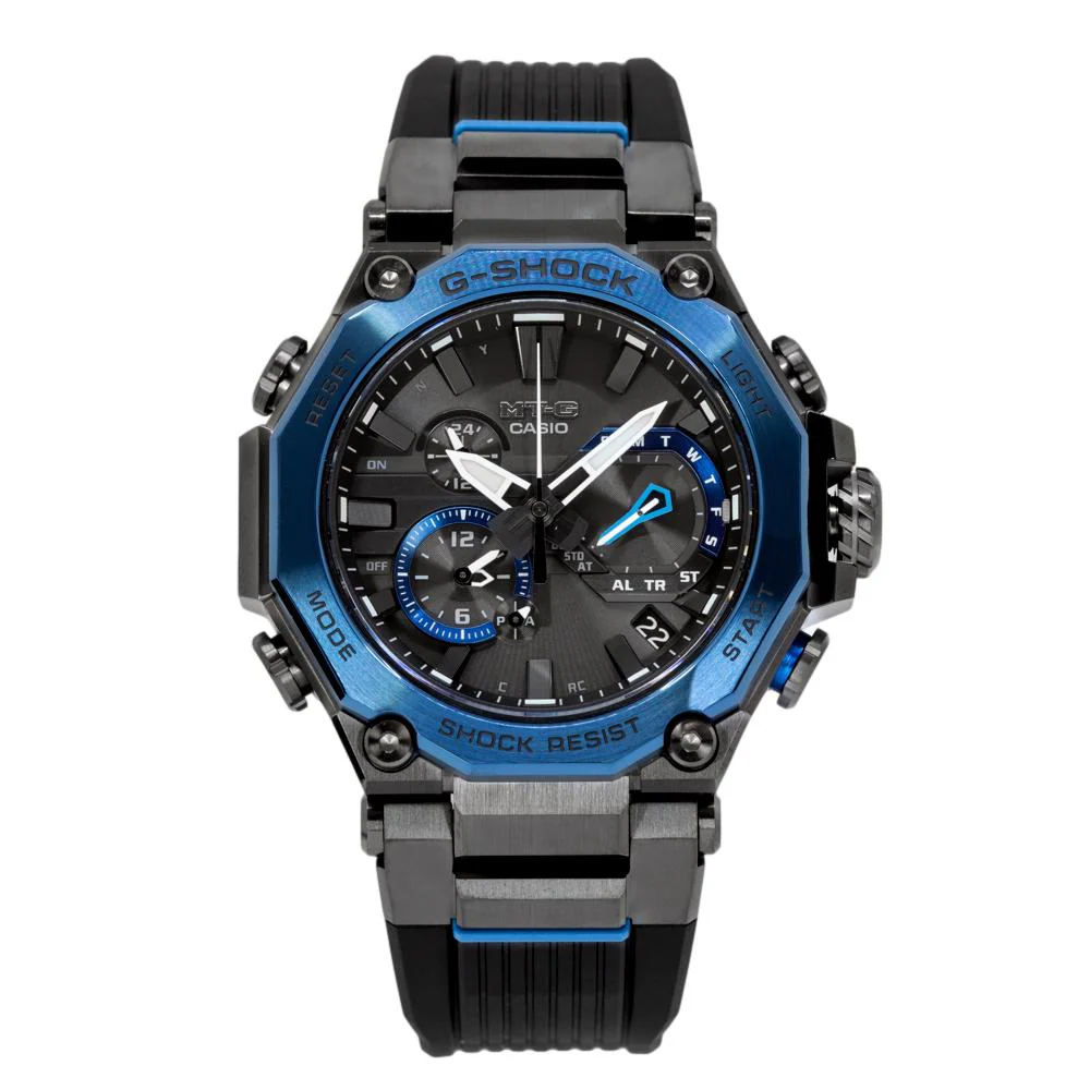 Casio Men's MTG-B2000B-1A2ER MT-G Shock Blue Bezel Watch - Image 2