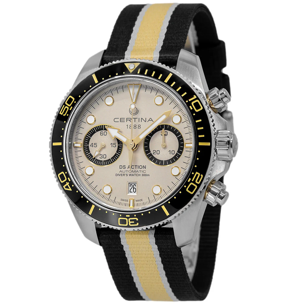 Certina C032.827.18.271.00 DS Action Automatic Diver Chrono Men's Watch