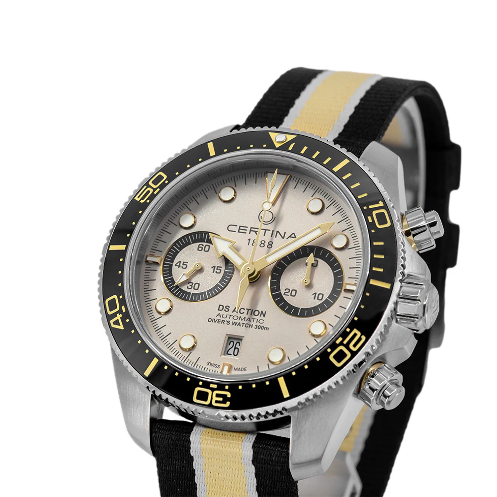 Certina C032.827.18.271.00 DS Action Automatic Diver Chrono Men's Watch - Image 10