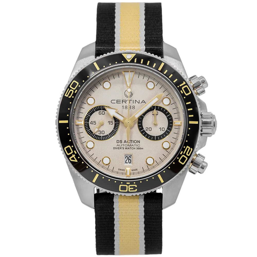 Certina C032.827.18.271.00 DS Action Automatic Diver Chrono Men's Watch - Image 2