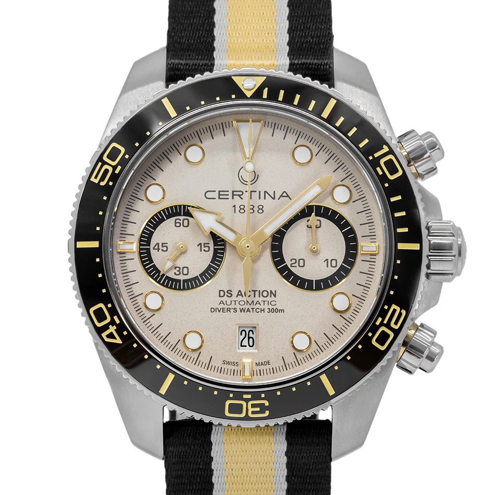 Certina C032.827.18.271.00 DS Action Automatic Diver Chrono Men's Watch - Image 3