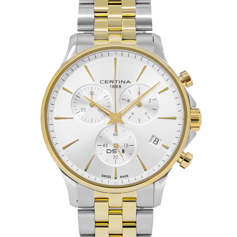 Certina C045.417.22.031.00 DS-8 Chrono Quartz Men's Watch - Image 3