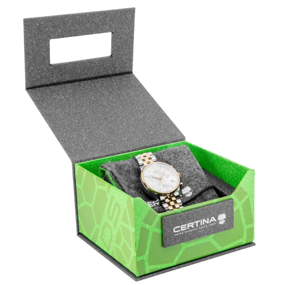 Certina C045.417.22.031.00 DS-8 Chrono Quartz Men's Watch - Image 9