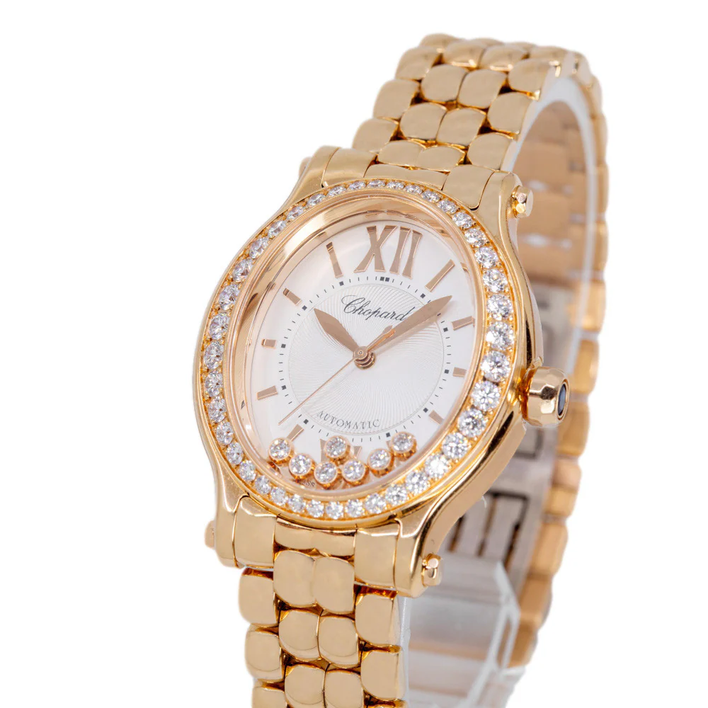 Chopard Ladies' 275362-5005 Happy Sport Rose Gold Automatic - Image 10