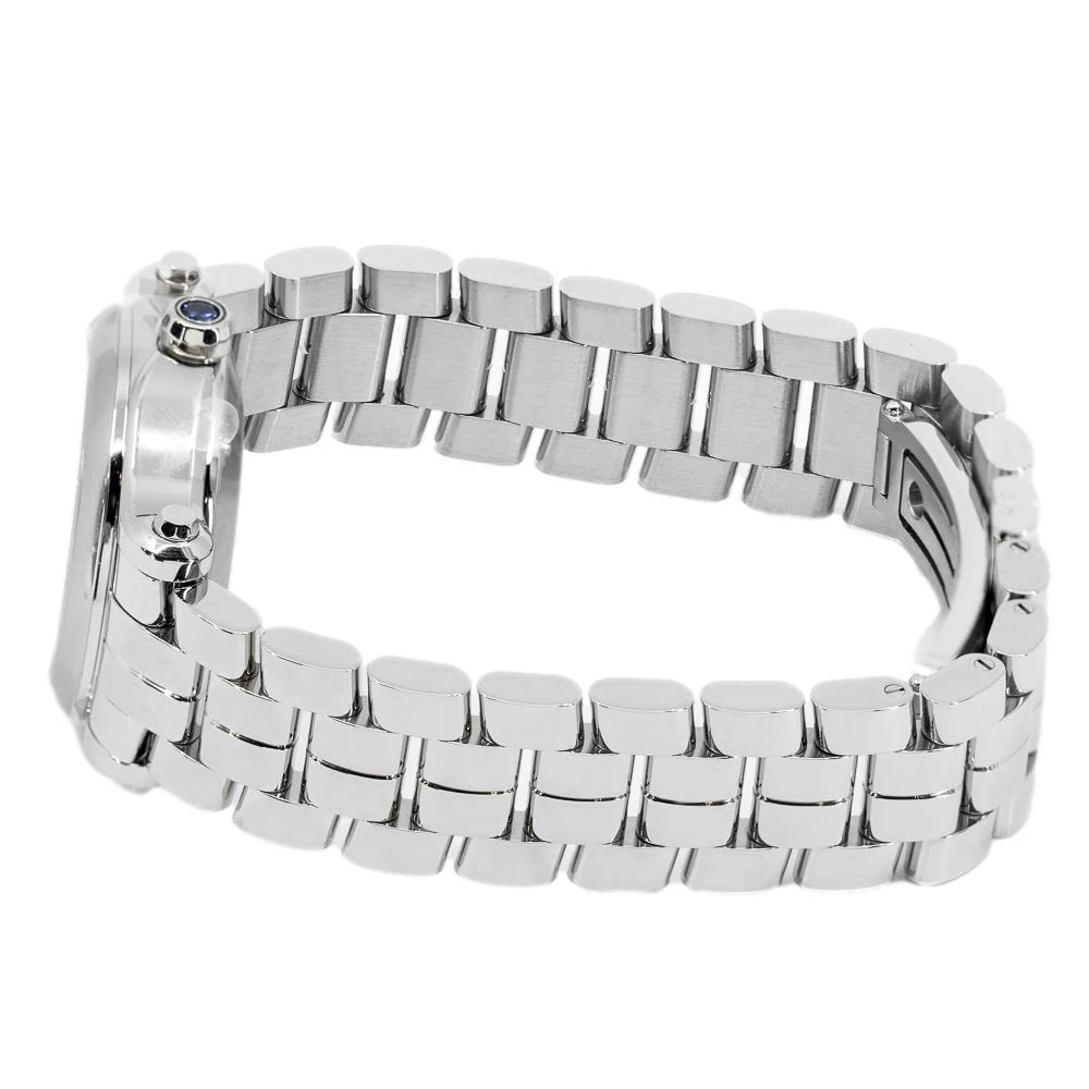 Chopard Ladies 278573-3012 Happy Sport Silver Dial Watch - Image 3